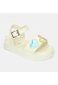 Sandalias Infantil Para Niña Bubblegummers Blanco Taji Tatiana 22-25 de Bubblegummers