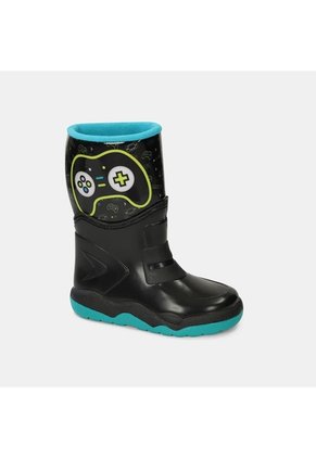 Botas De Lluvia Infantil Para Niño Bubblegummers Azul Ulises