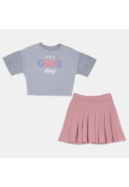 Conjunto Para Niña Bubblegummers Multicolor Oficina