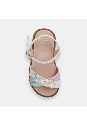 Sandalias Con Luces Infantil Para Niña Bubblegummers Fucsia Ursula Drum 22-25