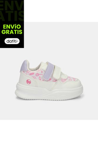 Tenis Para Niña Bubblegummers Multicolor Nico Prewalker Girls 0 + Bubblegummers
