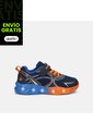 Tenis Con Luces Para Niño Bubblegummers Azul Oberon de Bubblegummers