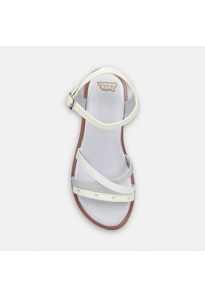 Sandalias Para Niña Bubblegummers Gris Bosny Junior Girls 6 +