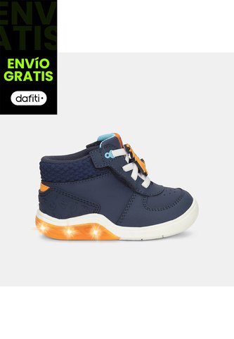 Bota Con Luces Para Niño Bubblegummers Multicolor Tokio Bubblegummers