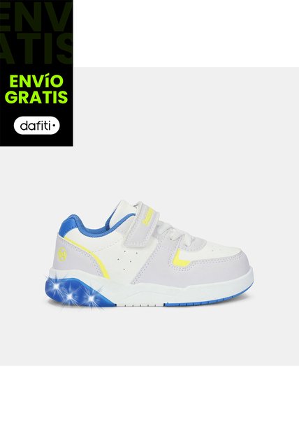 Tenis Con Luces Para Niño Bubblegummers Hielo Dakar