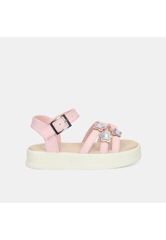 Sandalias Con Luces Infantil Para Niña Bubblegummers Fucsia Ursula Drum 22-25 Bubblegummers