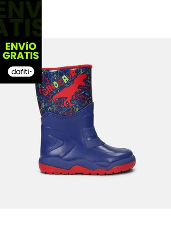 Bota De Lluvia Para Niño Bubblegummers Violeta Vuelo Shaft Protectives Bubblegummers