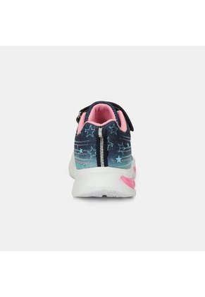 Tenis Con Luces Para Niña Bubblegummers Violeta Universal Demian