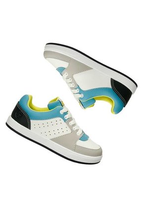 Tenis Casuales Blanco-Azul Bubblegummers Quinn Niño