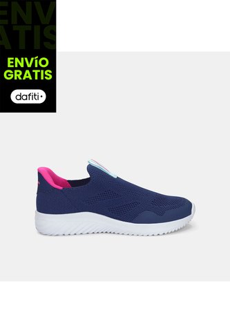 Tenis Infantil Para Niña Bubblegummers Violeta Cool 26-29 Bubblegummers