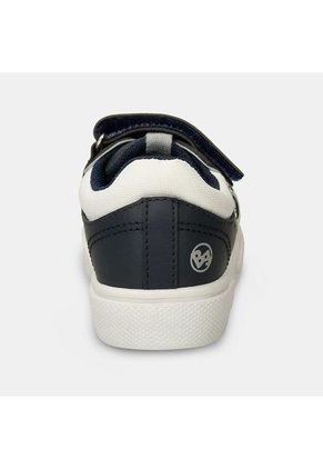 Tenis Infantil Para Niña Bubblegummers Azul-Plata Sandy