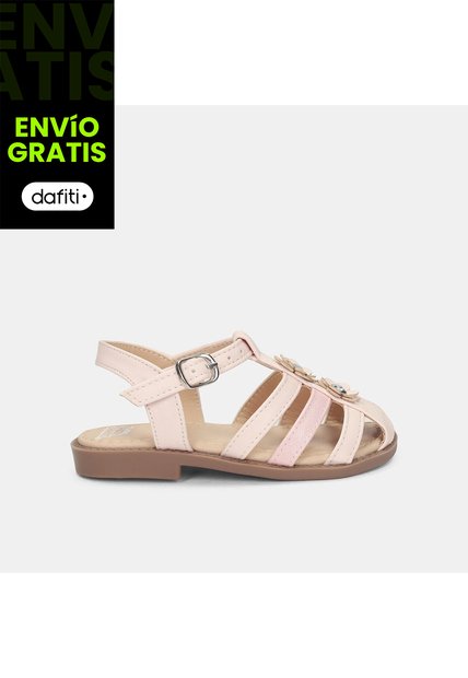 Sandalia Para Niña Bubblegummers Multicolor Tatiana