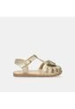 Sandalias Infantil Para Niña Bubblegummers Dorado Shantel 22-25 de Bubblegummers