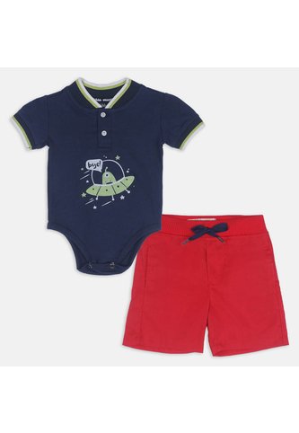 Conjunto Para Niño Bubblegummers Azul-Rojo Jahi Bubblegummers