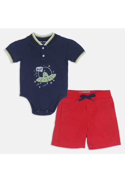 Conjunto Para Niño Bubblegummers Azul-Rojo Jahi