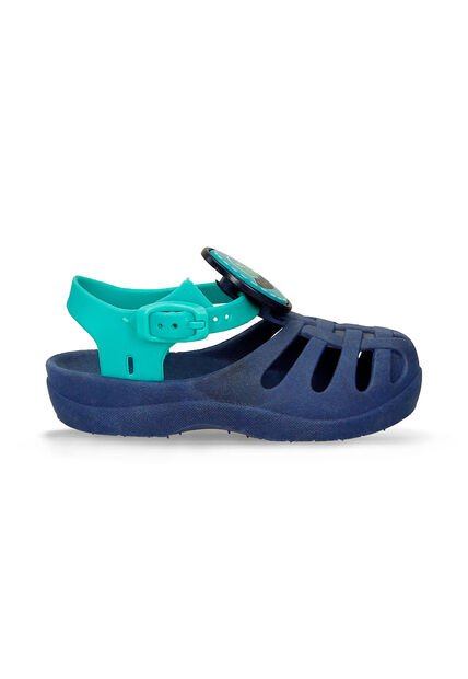 Sandalias Bebé Para Niño Bubblegummers Azul-Verde Rodriguez