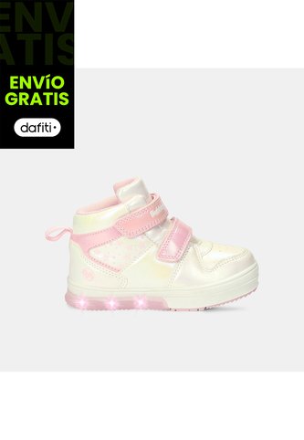 Bota Para Niña Bubblegummers Multicolor Neon Bubblegummers