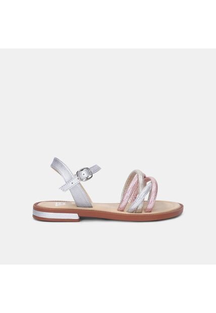 Sandalia Para Niña Bubblegummers Multicolor