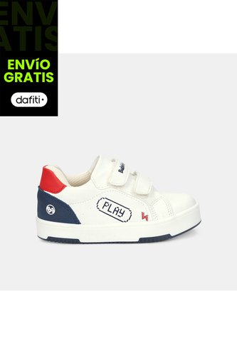 Tenis Para Niño Bubblegummers Blanco Terra Court Bg Bubblegummers