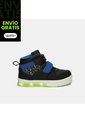 Tenis Escolar Infantil Para Niños Bubblegummers Negro Jalapeño de Bubblegummers