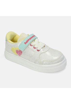 Tenis Para Niña Bubblegummers Blanco Tulipan First Step Girls 1 +