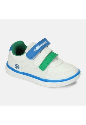 Tenis Para Niño Bubblegummers Blanco Trazo