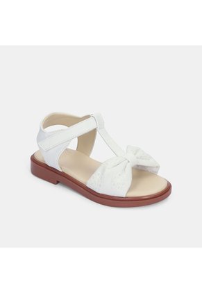 Sandalias Para Niña Bubblegummers Blanco Ginger Prewalker Girls 0 +