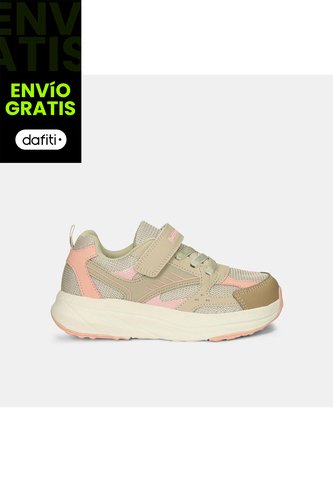 Tenis Para Niña Bubblegummers Café Con Leche Utilidad Ethan Bubblegummers