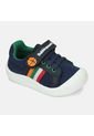 Tenis Bebé Para Niño Bubblegummers Azul Terry 15-21 de Bubblegummers