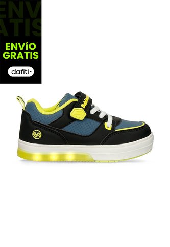 Tenis Infantil Para Niño Bubblegummers Blanco Sumir Bubblegummers