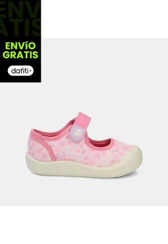 Baletas Bebé Para Niña Bubblegummers Azul Tutis 15-21 Bubblegummers