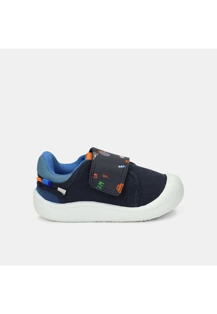 Tenis Bebé Para Niño Bubblegummers Azul Tito 15-21