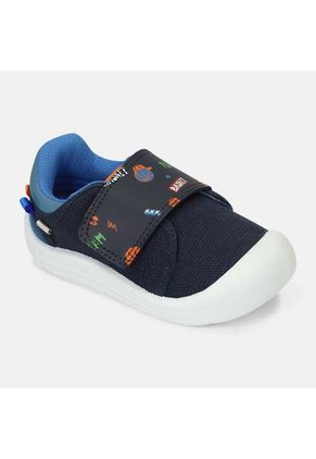 Tenis Bebé Para Niño Bubblegummers Azul Tito 15-21