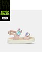 Sandalias Infantil Para Niña Bubblegummers Rosado Sitney 22-25 de Bubblegummers