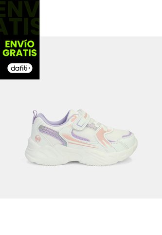 Tenis Infantil Para Niña Bubblegummers Tata Derby 26-29 Bubblegummers