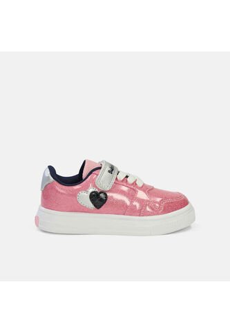 Tenis Con Luces Infantil Para Niña Bubblegummers Blanco Ultramar 22-25 Bubblegummers
