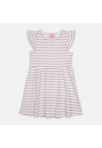 Vestido Para Niña Bubblegummers Blanco Hueso Noruega