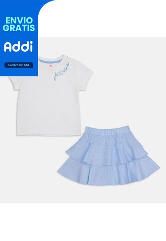 Conjunto  Para Niña  Multicolor Ofelia Bubblegummers