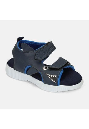 Sandalias Infantil Para Niño Bubblegummers Azul Toril Benjamin 22-25