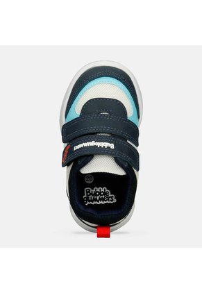 Tenis Bebé Para Niño Bubblegummers Blanco-Azul Remo