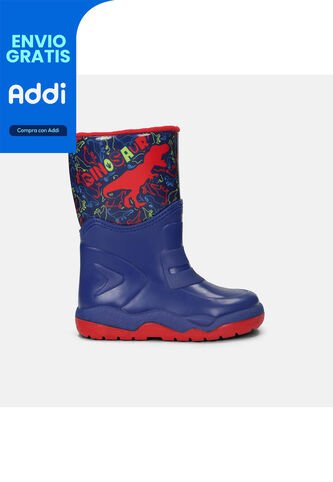 Bota De Lluvia Para Niño Bubblegummers Violeta Vuelo Shaft Protectives Bubblegummers