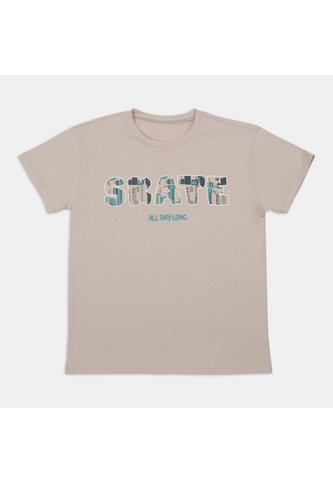 Camiseta Para Niño Bubblegummers Beige Bubblegummers