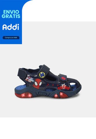 Sandalia Con Luces Para Niño Bubblegummers Violeta Fitch Bubblegummers