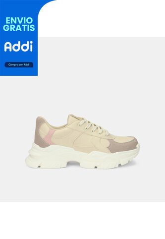 Tenis Para Niña Bubblegummers Beige Bubblegummers