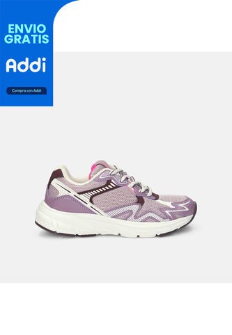 Tenis Para Niña Bubblegummers Violeta Foutain Bubblegummers
