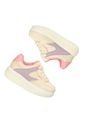 Tenis Casuales Beige-Lila Bubblegummers Nyat Niña de Bubblegummers