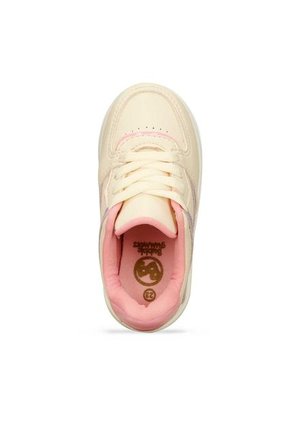 Tenis Casuales Beige-Lila Bubblegummers Nyat Niña