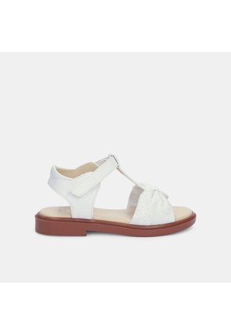 Sandalias Para Niña Bubblegummers Blanco Ginger Prewalker Girls 0 + Bubblegummers