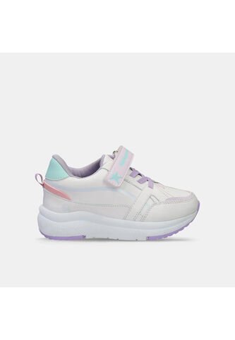 Tenis Infantil Para Niña Bubblegummers Blanco Tamaris Jogging Bg 22-25 Bubblegummers