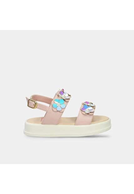 Sandalias Infantil Para Niña Bubblegummers Rosado Sitney 22-25